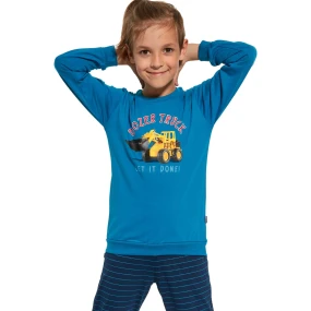 Chlapecké pyžamo 478/117  Dozer truck - CORNETTE