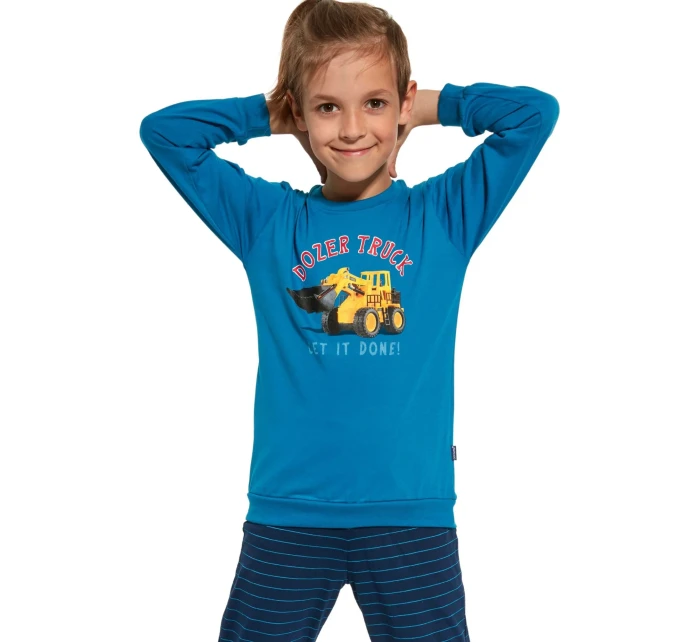 Chlapecké pyžamo 478/117  Dozer truck - CORNETTE