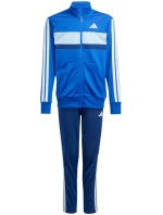 Tepláková souprava adidas Seasonal Essentials Tiberio 3-Stripes Jr JC7518
