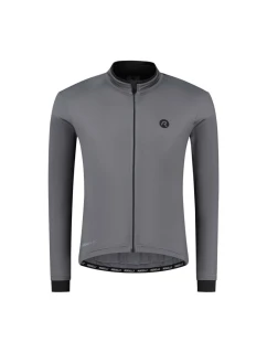 Rogelli ESSENTIAL dres s dlouhým rukávem graphite 2XL