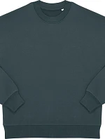 B&C Influence Crew Těžká oversize unisex mikina 01.IC01 amalfi teal
