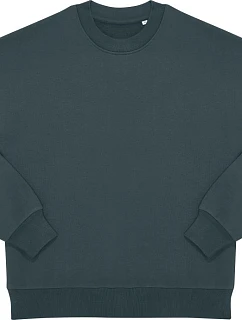 B&C Influence Crew Těžká oversize unisex mikina 01.IC01 amalfi teal
