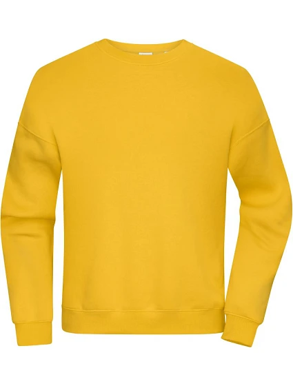 Daiber 8042 Těžká oversize unisex mikina 02.8042 sunflower
