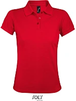 SOL'S Prime Women Dámské piqué polo z těžké bavlny 25.0573 red SOL'S Prime Women Dámské piqué polo z těžké bavlny 25.0573 red