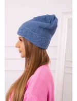 Dámská čepice denim model 18751597 - K-Fashion Dámská čepice denim model 18751597 - K-Fashion
