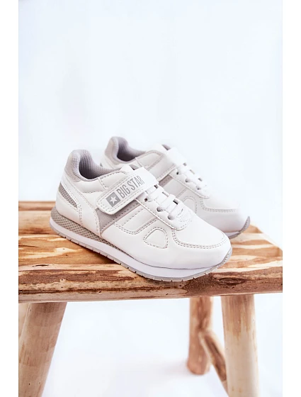 Dětská sportovní obuv Big Star model 21594983 Bílá - Big Star Shoes Dětská sportovní obuv Big Star model 21594983 Bílá - Big Star Shoes