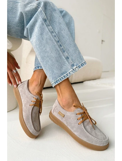 Polobotky z přírodního semiše Vinceza 95391 Béžové