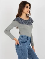 Svetr LK SW tmavě modrá model 20742326 - FPrice Svetr LK SW tmavě modrá model 20742326 - FPrice