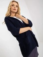 Dámský svetr LO SW LK 3002 kardigan.98P tmavě modrý