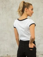 Tričko RV BZ 5234.11P bílá a černá