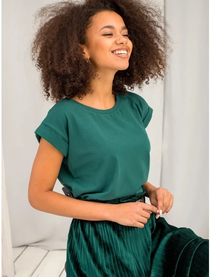 Tričko RV TS 4833.28P tmavě zelená Tričko RV TS 4833.28P tmavě zelená