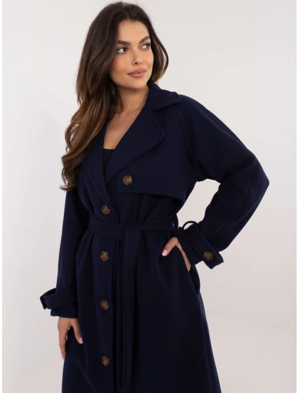 Kabát TW EN BI 2209.71P tmavě modrý