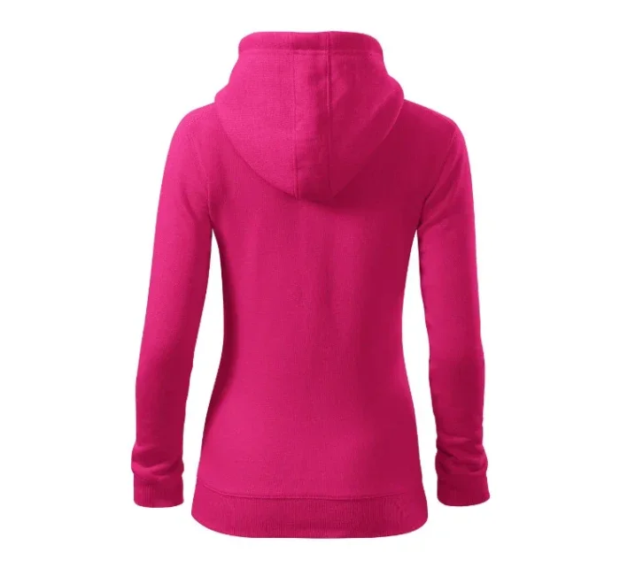 Trendy Zipper mikina dámská purpurová Trendy Zipper mikina dámská purpurová