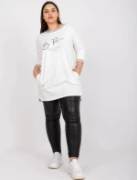 Dámská tunika TU 7564.57 ecru - FPrice