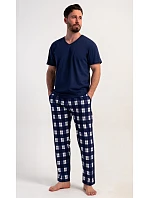 Pánské pyžamo dlouhé model 22405690 - Vienetta MAN Pánské pyžamo dlouhé model 22405690 - Vienetta MAN