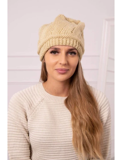 Dámský klobouk  beige model 18752323 - K-Fashion