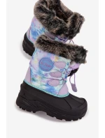 Dětské sněhule pro dívky s kožíškem a  Fialové model 21728554 - Lee Cooper