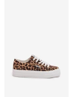 Dámské tenisky na platformě O`NEILL SPINNA C WOMEN LOW 90261009.92A Leopardí vzor