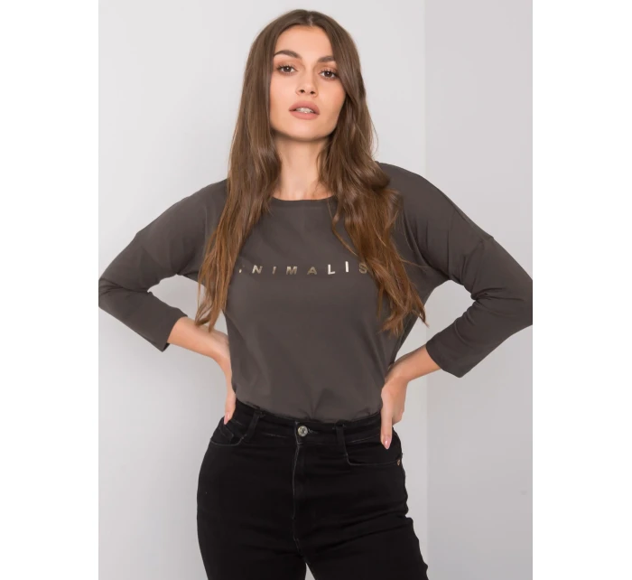 Halenka RV BZ 0126.01P tmavá khaki