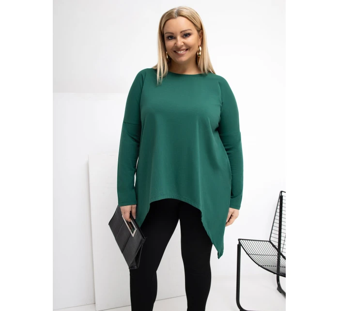 Bluzka RV BZ model 21870816 ciemny zielony - FPrice