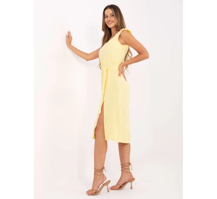 Šaty WN SK 1211.58 světle žlutá