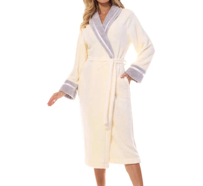 Dámský župan 2409 model 20976368 cream - L&L