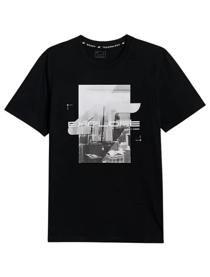 Pánské tričko  deep black WSS26TTSH 20S pánské model 22143535 - 4F