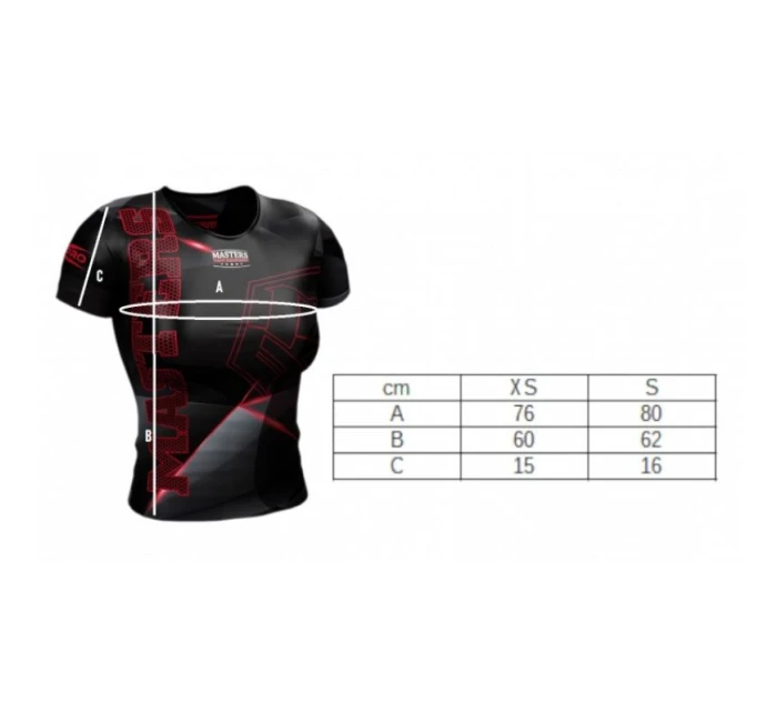 Dámské tréninkové tričko MFC "MSTRS-BLACK" Dámské tréninkové tričko MFC "MSTRS-BLACK"