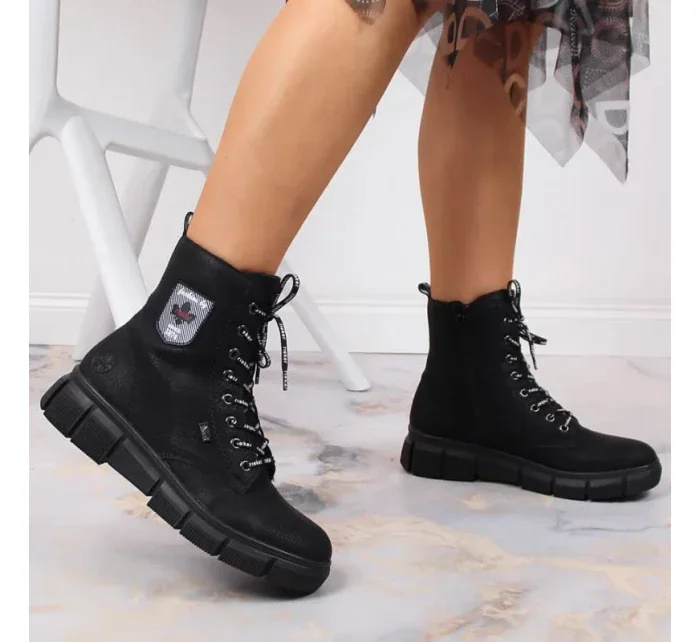 Nepromokavé pohodlné boty Rieker W RKR557 Nepromokavé pohodlné boty Rieker W RKR557