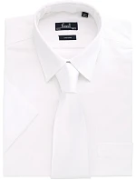 PR 202 Popelínová košile s krátkým rukávem model 22475692 white - Premier PR 202 Popelínová košile s krátkým rukávem model 22475692 white - Premier