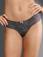 Fleur tanga 1354 antracit - RosaFaia