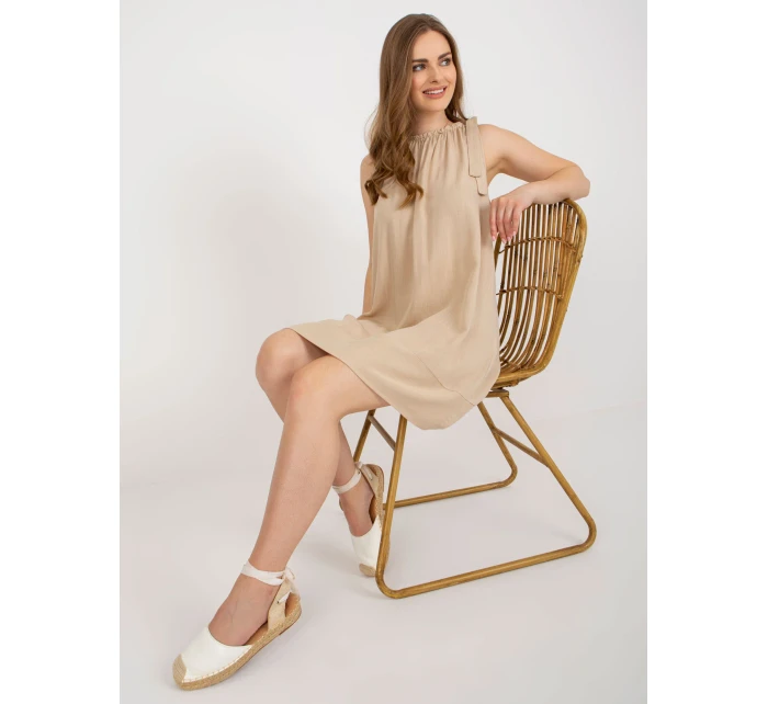 TW SK BI 89923 šaty.29 béžová TW SK BI 89923 šaty.29 béžová