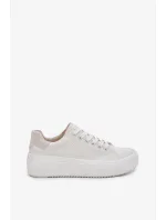 Dámské plátěné tenisky na platformě Big Star – bílé Dámské plátěné tenisky na platformě Big Star – bílé