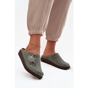 Dámské domácí pantofle Inblu NL000011 – zelené Dámské domácí pantofle Inblu NL000011 – zelené
