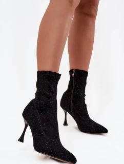 Boty na podpatku  model 220204 Step in style