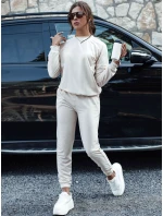 MILIAN dámská tepláková souprava světle béžová model 21980535 - Dstreet