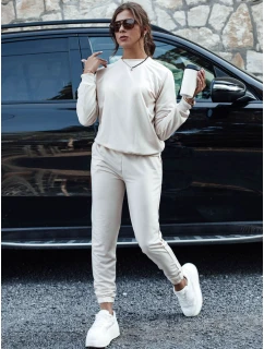 MILIAN dámská tepláková souprava světle béžová model 21980535 - Dstreet