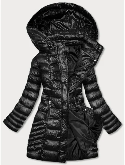 PIKOWANA KURTKA ZIMOWA DAMSKA CZARNA model 21243313 - MITNO