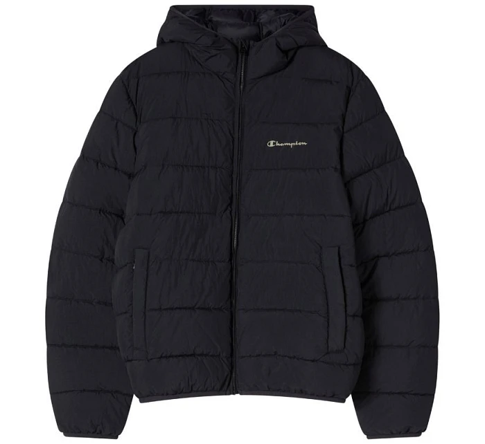 Pánská bunda s kapucí černá model 21813684 KK001 pánské - CHAMPION Pánská bunda s kapucí černá model 21813684 KK001 pánské - CHAMPION