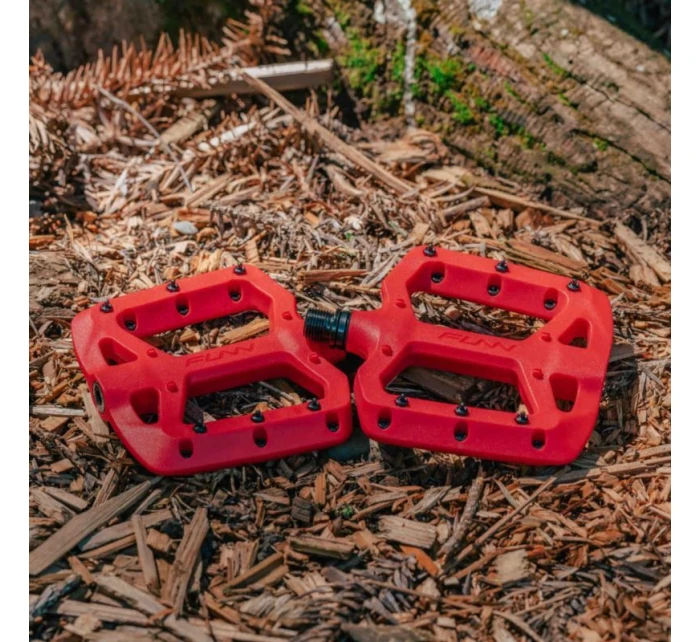 Pedály FUNN TAIPAN červené