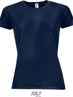 SOL'S Sporty Women Dámské raglánové sportovní tričko 25.1159 french navy