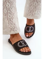 Dámské Ploché Žabky S  Černé model 21665080 - S.Barski