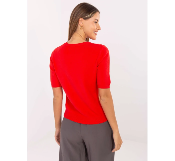 Sweter PM SW PM model 21314458 czerwony - FPrice Sweter PM SW PM model 21314458 czerwony - FPrice