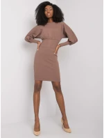 Šaty RV SK 6079.65 hnědá Šaty RV SK 6079.65 hnědá