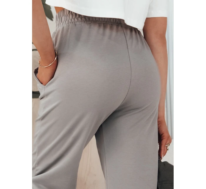 Dámské kalhoty GLAPPO šedé FashionStreet UY2095 Dámské kalhoty GLAPPO šedé FashionStreet UY2095