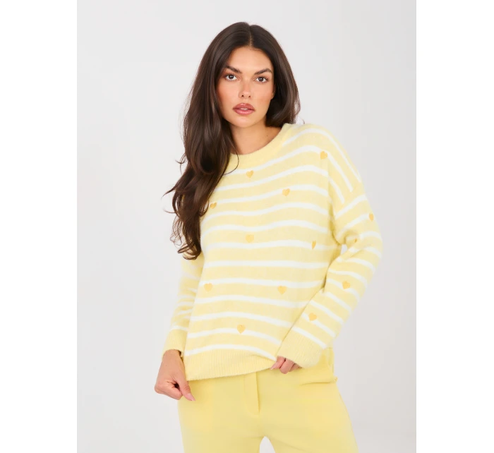 Jumper PM SW J021.75 světle žlutý