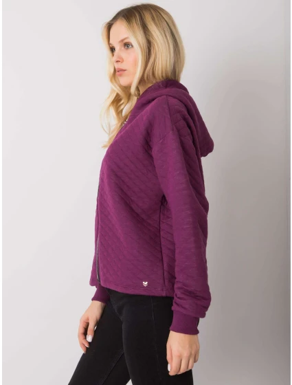 Dámská mikina RV BL 7449.66 tmavě fialová