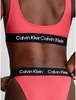 Dámské plavky Spodní díl CHEEKY HIGH RISE BIKINI KW0KW02351TBK - Calvin Klein