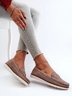 Dámské mokasíny 834280 Nestalia hnědé - Vice Versa