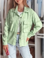 Dámská přechodná bunda jedné velikosti Star mint Dstreet model 21986532 - FashionStreet Dámská přechodná bunda jedné velikosti Star mint Dstreet model 21986532 - FashionStreet